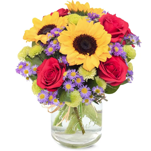 Flowersfieldsmasonjar